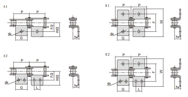 C20<font color='red'>80</font>HSS,_不銹鋼雙節(jié)距輸送