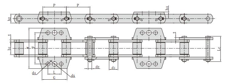 P101.6F189K3_<font color='red'><font color='red'>筑路</font><font color='red'>機(jī)械</font>鏈</font> 工程