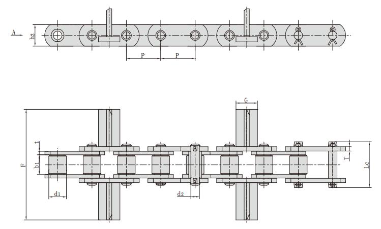 <font color='red'>P80</font>F53_筑路機械鏈 工程鏈條