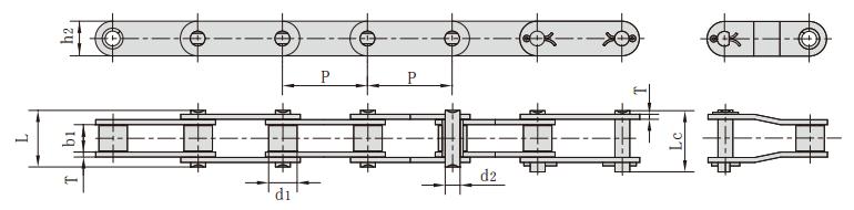 <font color='red'>c2060</font>_C212A 雙節(jié)距輸送鏈 